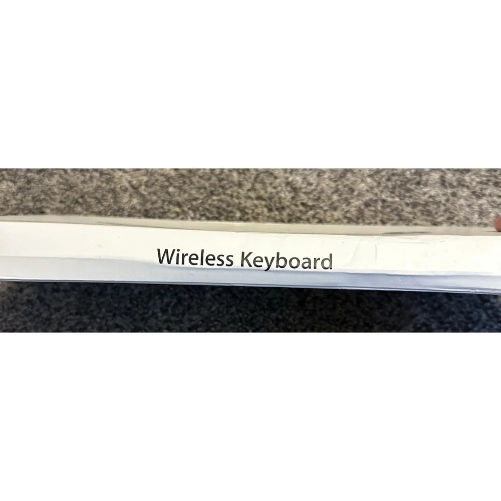 Apple Wireless Bluetooth Keyboard 2009 A1314 Aluminum iMac 11 Inch By 5 Inch